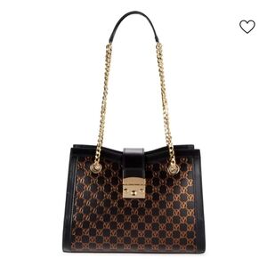 VALENTINO Designer Chain-Handle Tote in Black and Brown - Luxury Women's Bag